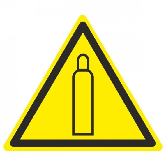 Фотография товара 'EKF pn-w-19 Знак пластик W19 "Газовый баллон" (150x150x150)'