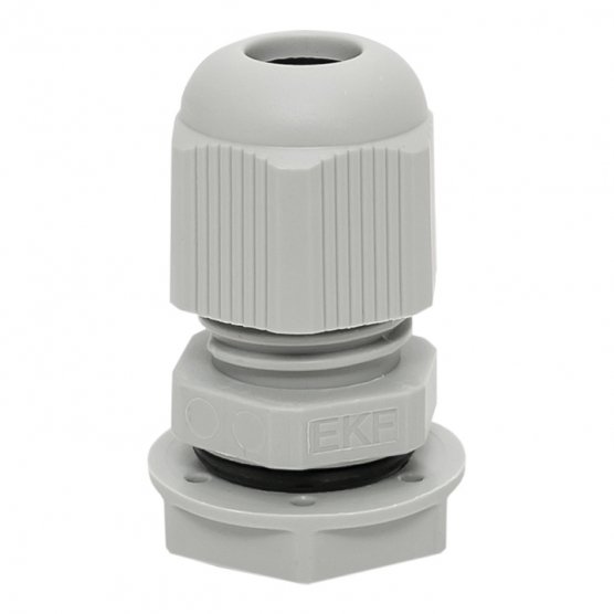 Фотография товара 'EKF plc-pg-9-r Сальник PG9 IP54 (20 шт) d отв. 16 мм / d провод. 4-8 мм'