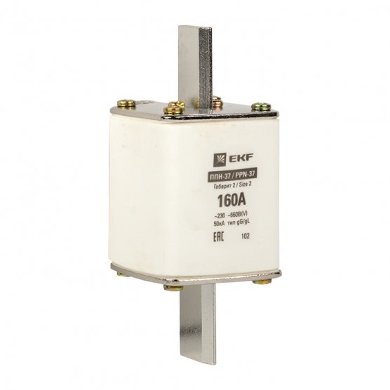 Фотография товара 'EKF fus-37/400/160 Плавкая вставка ППН-37 400/160А габарит 2'