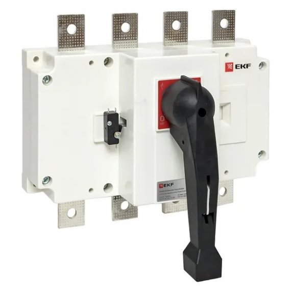 Фотография товара 'EKF psds-400-4 Рубильник-выключатель 400A 4P c рукояткой управления'