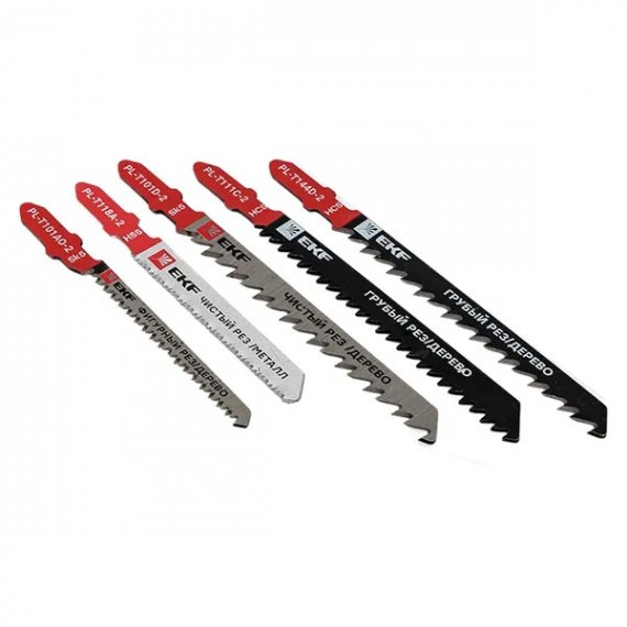 Фотография товара 'EKF npl-set-5 Набор пилок для электролобзика Universal'
