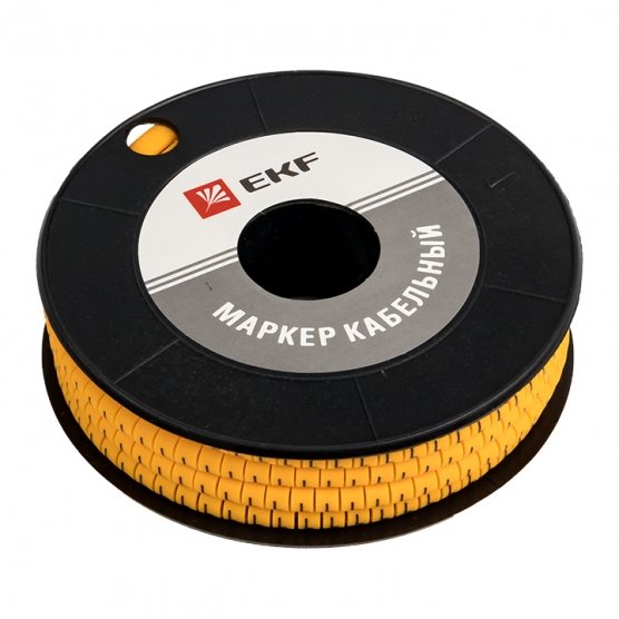Фотография товара 'EKF plc-KM-2.5-L Маркер кабельный 2,5 мм2 "L"'