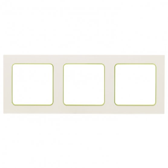 Фотография товара 'EKF EAM-G-302-10 Стокгольм Рамка 3-местная'