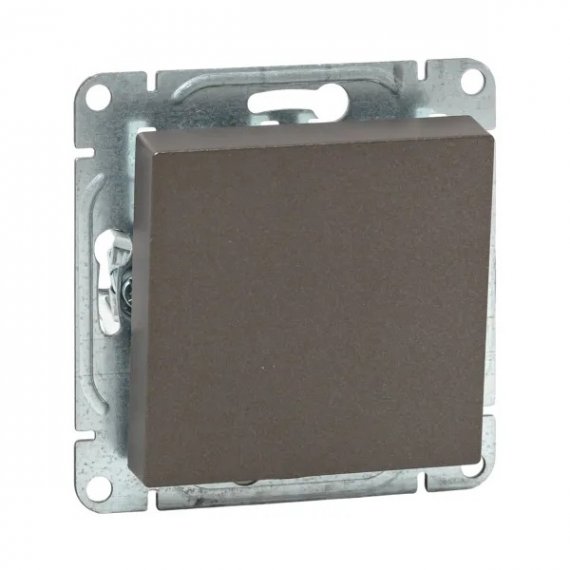 Фотография товара 'EKF UP1-SWM-10 Механизм выключателя, одноклавишный, мокко Эпика'