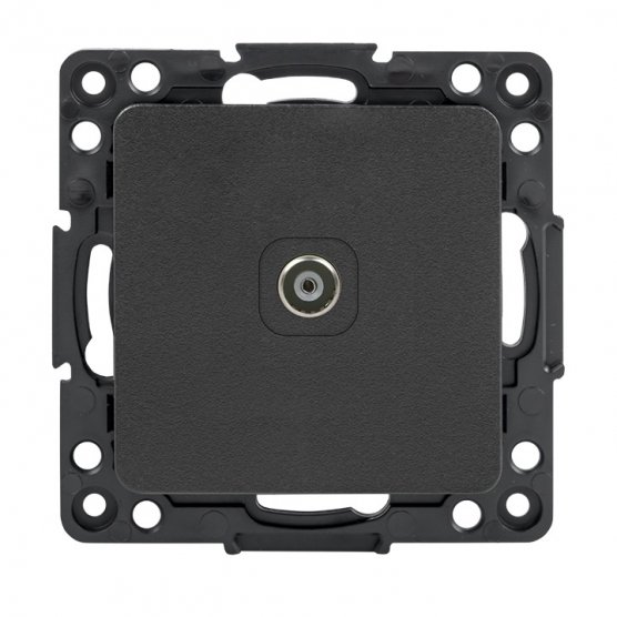 Фотография товара 'EKF EZA00-127-10 Стокгольм Механизм Розетки TV 1-местной 75Ом 5-862МГц'