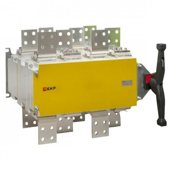 Фотография товара 'EKF pscs-2500-4 Рубильник-переключатель 2500A 4P c рукояткой управления'