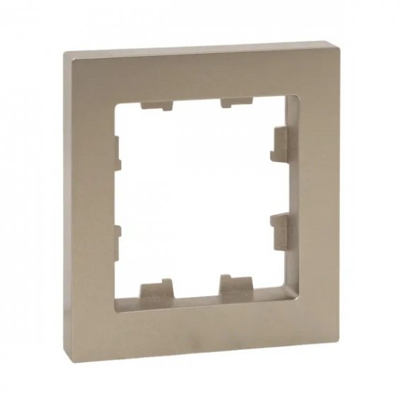 Фотография товара 'EKF UP1-FPC-01 1 - местная рамка, шампань, пластик Эпика'
