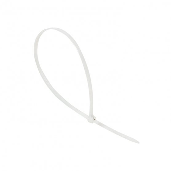Фотография товара 'EKF plc-fl-ctsbw-5x300 Хомут нейлоновый со стальным зубом (б), 5x300'