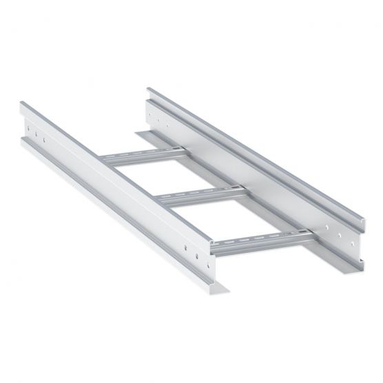 Фотография товара 'EKF LTP100800-2-HDZ Лоток лестничный усиленный 100х800х3000-2,0 мм'