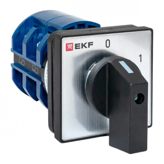 Фотография товара 'EKF pk-1-13-63-65 Переключатель кулачковый ПК-1-13 63А 3P «0-1» IP65'