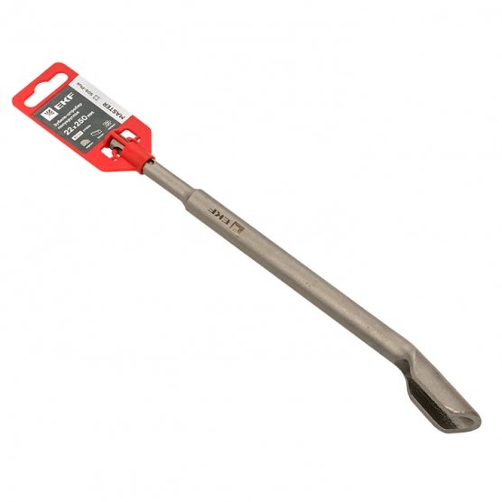 Фотография товара 'EKF ch-22-250-ms Зубило-штробер полукруглое SDS-plus 22х250 мм Master'