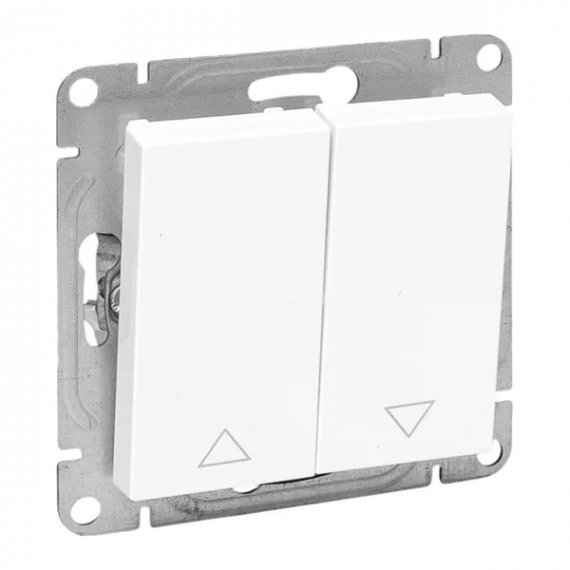 Фотография товара 'EKF UP1-SWW-25 Механизм выключателя жалюзи, белый Эпика'