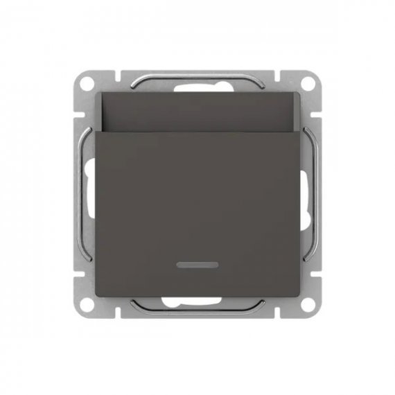 Фотография товара 'EKF UP1-SWM-card Механизм выключателя, карточный, с подсветкой, мокко Эпика'