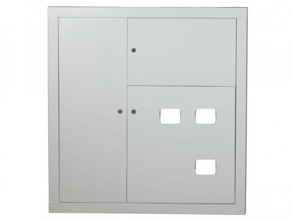 Фотография товара 'EKF mb10-v-3z Щит этажный ЩЭ 3 кв. слаботочный отсек слева (1010х950х160) IP31'