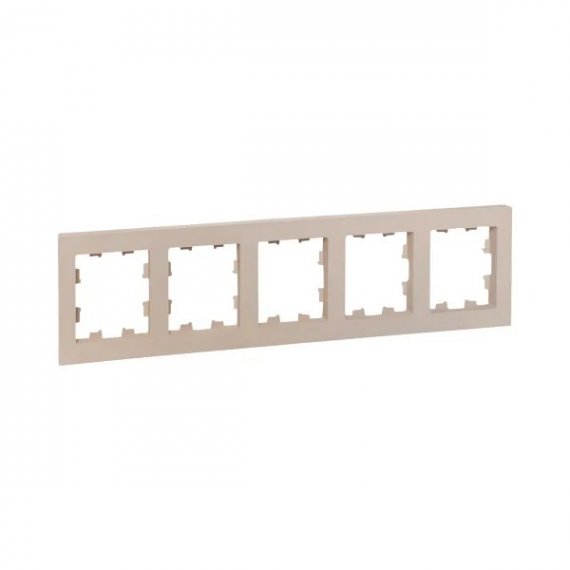 Фотография товара 'EKF UP1-FPI-05 5 - местная рамка, кремовая, пластик Эпика'