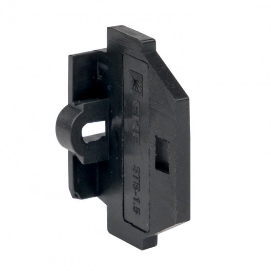 Фотография товара 'EKF ep-stb-m-1.5-black-r Заглушка для миниклеммы STB-1.5'