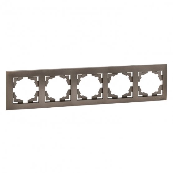 Фотография товара 'EKF EWM-G-305-60 Валенсия Рамка 5-местная'