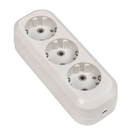 Фотография товара 'EKF AKB16-3 Колодка 3 гн. 16А 3,5кВт с/з Эксперт PROxima'