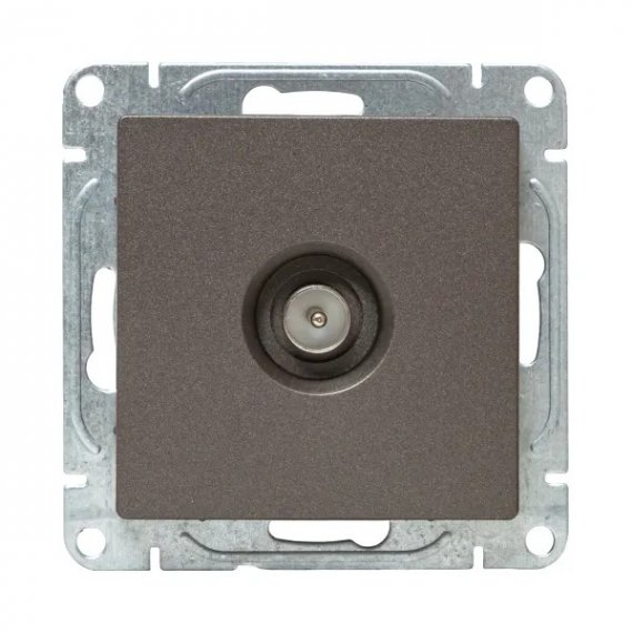 Фотография товара 'EKF UP1-SOM-TV-1 Механизм розетки TV, одиночная, мокко Эпика'