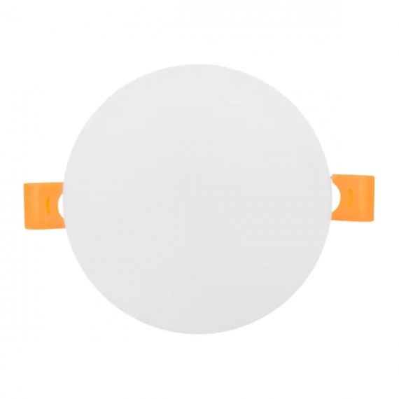 Фотография товара 'EKF DLL-1102-R-10-4000 Светодиодный встраиваемый даунлайт безрамочный ДВО 1102 круглый 10Вт 4000K IP20'