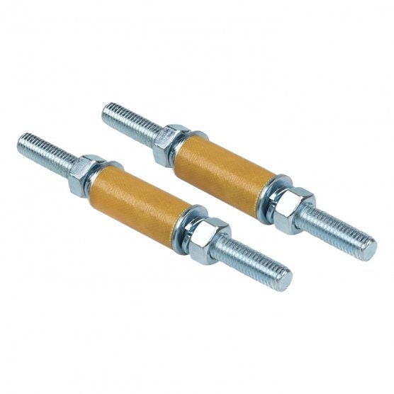 Фотография товара 'EKF BSS40FA Втулочный изолятор Д=40 мм со шпилькой и крепежом (2 шт)'