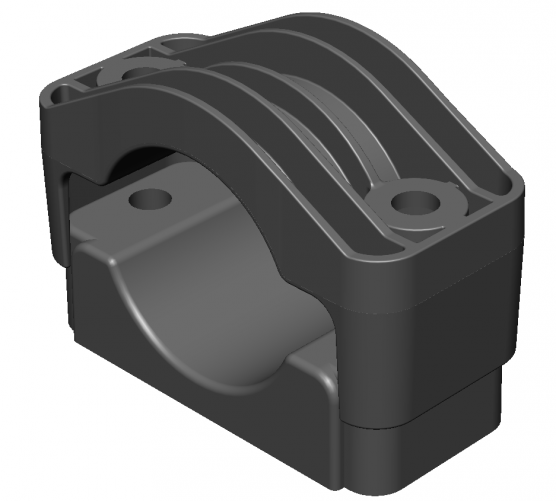 Фотография товара 'EKF scc4060 Одиночное кабельное крепление D 40-60 мм'