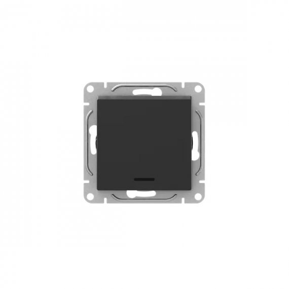 Фотография товара 'EKF UP1-SWB-14 Механизм выключателя, одноклавишный, с подсветкой, чёрный Эпика'