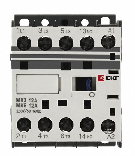 Фотография товара 'EKF Миниконтактор МКЭ 9А 230В 1NO PROxima Mctr-s-9-230'