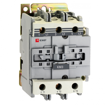 Фотография товара 'EKF  Контактор КМЭ малогабаритный 80А 220В NO+NC PROxima ctr-s-80-220'