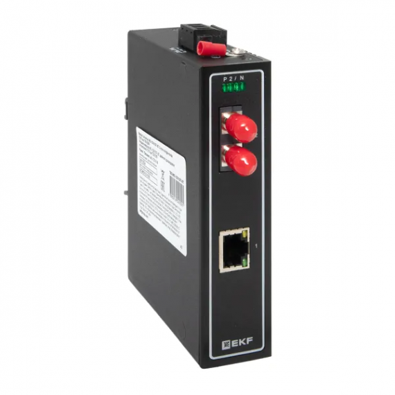 Фотография товара 'EKF TSX-MC-1GX1GT-ST Медиаконвертер 10/100/1000Base-TX в 1000Base-X, разъем ST'