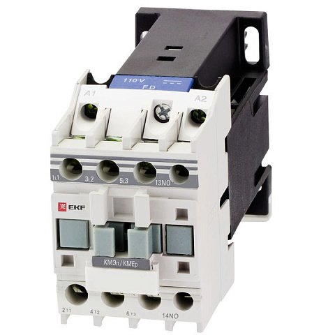 Фотография товара 'EKF Контактор малогабаритный КМЭп 95А 220В DC 1NO 1NC PROxima ctr-s-95-220-nc-no-p'