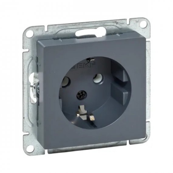 Фотография товара 'EKF UP1-SOG-110 Механизм розетки, 16А, с заземлением, без шторок'