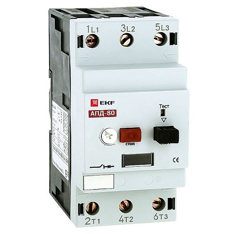 Фотография товара 'EKF Автомат пуска двигателя АПД-80 56-80А PROxima apd3-56-80'