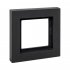 Фотография товара 'EKF UP1-FPB-01-44 1 - местная рамка, IP44, чёрная, пластик Эпика'