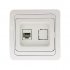 Фотография товара 'EKF Розетка Phone 1-местная PROxima EET01-034-10'