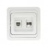 Фотография товара 'EKF Розетка RJ-45+Phone PROxima EEK00-135-10'
