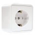 Фотография товара 'EKF Розетка 1-местная 16А с заземлением IP44 с защитной шторкой EKR16-028-10-440'