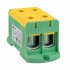 Фотография товара 'EKF kvs2-35-150-y-green Клемма силовая вводная двойная КСВ 35-150'