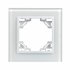 Фотография товара 'EKF Минск Рамка 1-местная стеклянная белая ERM-G-401-10'