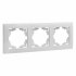 Фотография товара 'EKF Валенсия рамка 3-местная белая EWM-G-303-10'