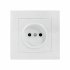 Фотография товара 'EKF Валенсия розетка 1-местная б/з 10А белая с защитными шторками PROxima EWR10-022-10'