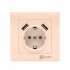 Фотография товара 'EKF Валенсия розетка 1-местная с/з 16А кремовая с защитными шторками с 2 USB 2,1А EWR16-028-20-2USB'