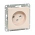 Фотография товара 'EKF UP1-SOI-100 Механизм розетки, 16А, без заземления, без шторок, кремовый Эпика'