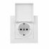Фотография товара 'EKF EWV10-124-10 Валенсия розетка 1-местная с/з 16А'