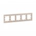 Фотография товара 'EKF UP1-FPI-05 5 - местная рамка, кремовая, пластик Эпика'