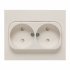 Фотография товара 'EKF EXR10-102-10 Стокгольм Розетка 2-местная б/з 10А PROxima'