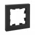 Фотография товара 'EKF UP1-FPB-01 1 - местная рамка, чёрная, пластик Эпика'