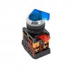 EKF Переключатель ANLC-22 2P с подсветкой 380В NO+NC PROxima psw-anlc-2p-b-380