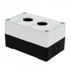 EKF Корпус КП102 пластиковый 2 кнопки PROxima cpb-102-w