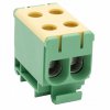EKF Клемма силовая вводная двойная КСВ 16-50 PROxima plc-kvs2-16-50-y-green